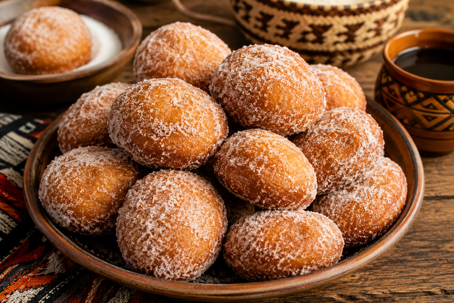 Beignets au sucre