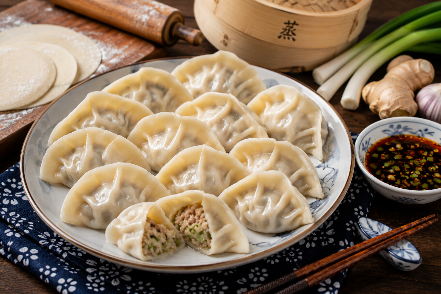 Raviolis chinois (Jiaozi)
