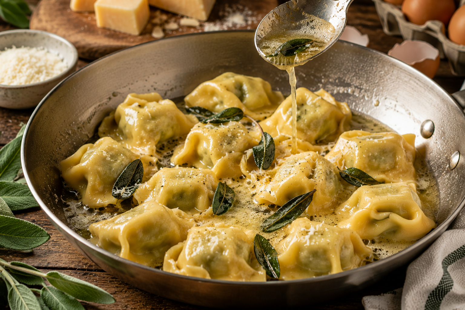 Tortelloni Burro e Salvia