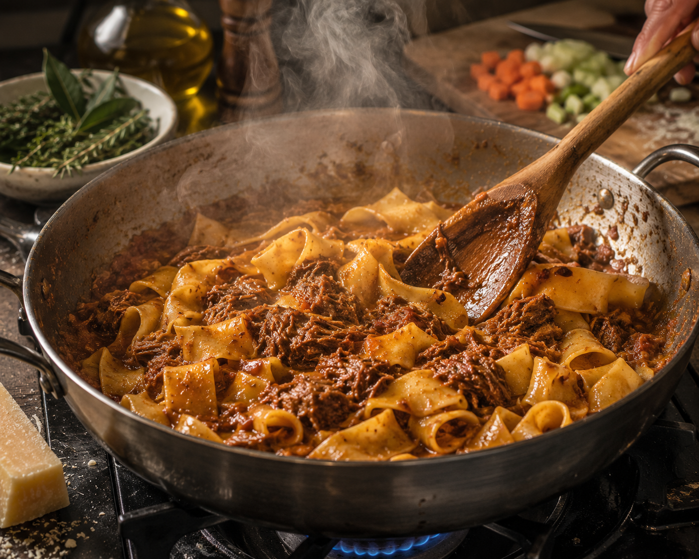 Pappardelle al Cinghiale
