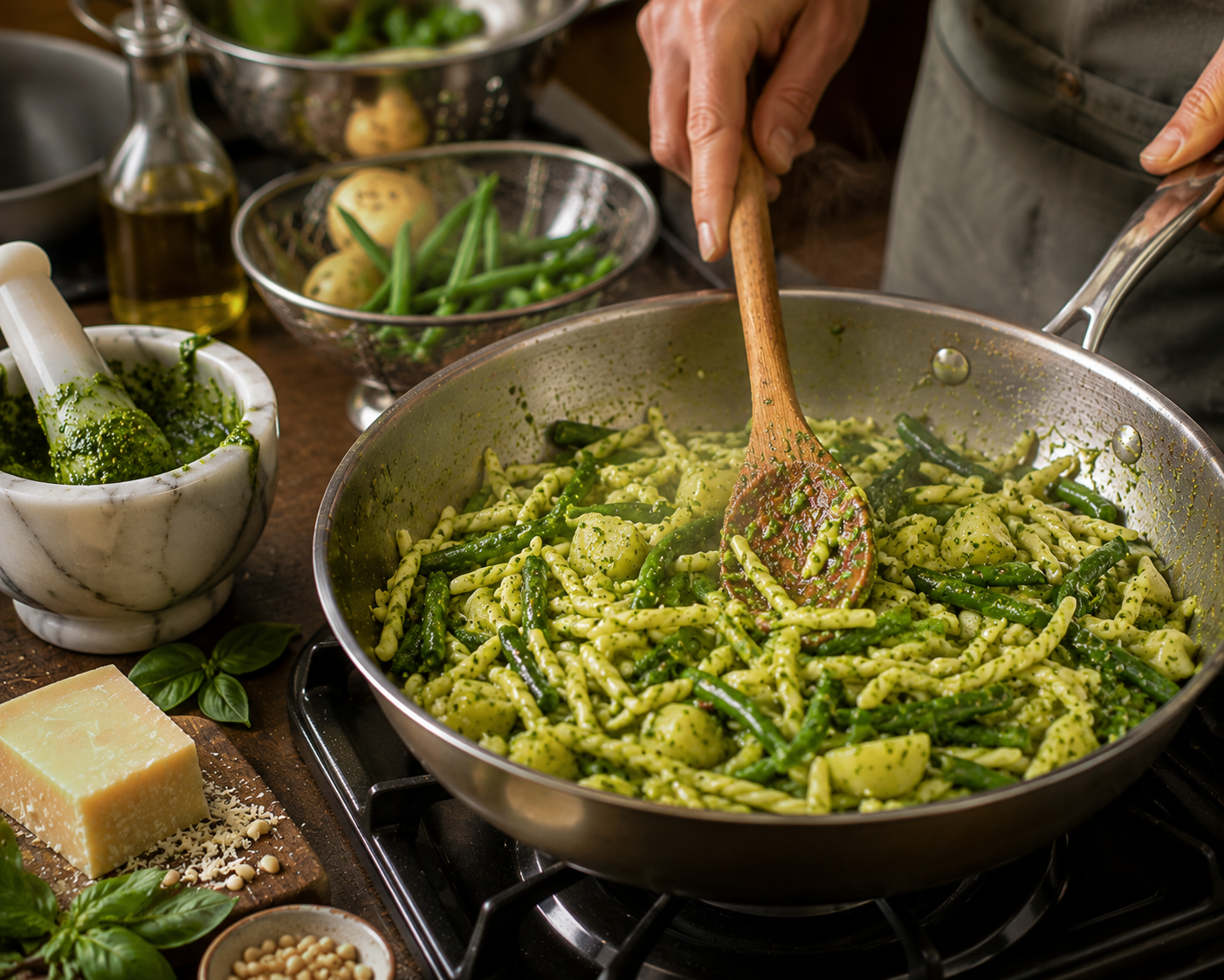 Trofie al Pesto